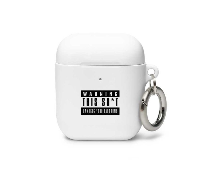 Gumowe Etui do Airpods z nadrukiem (Wybór koloru i modelu w czacie)