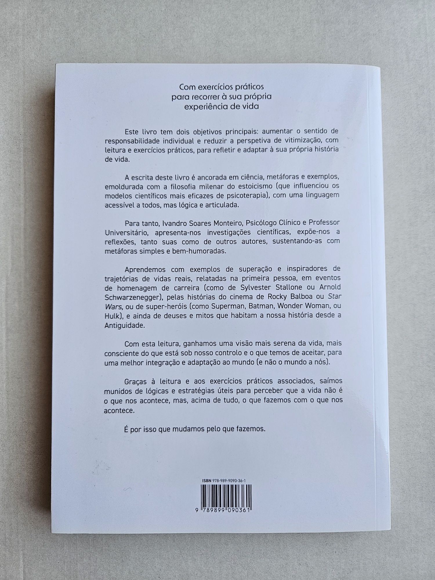 Livro Mudamos Pelo Que Fazemos Novo
