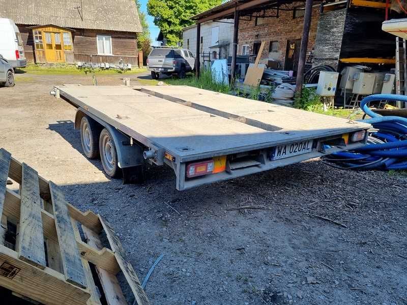 Syndyk sprzedaje (-20%): Przyczepa podłodziowa CYMERMAN BC2500
