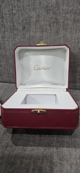 Relógio Cartier caixa estojo