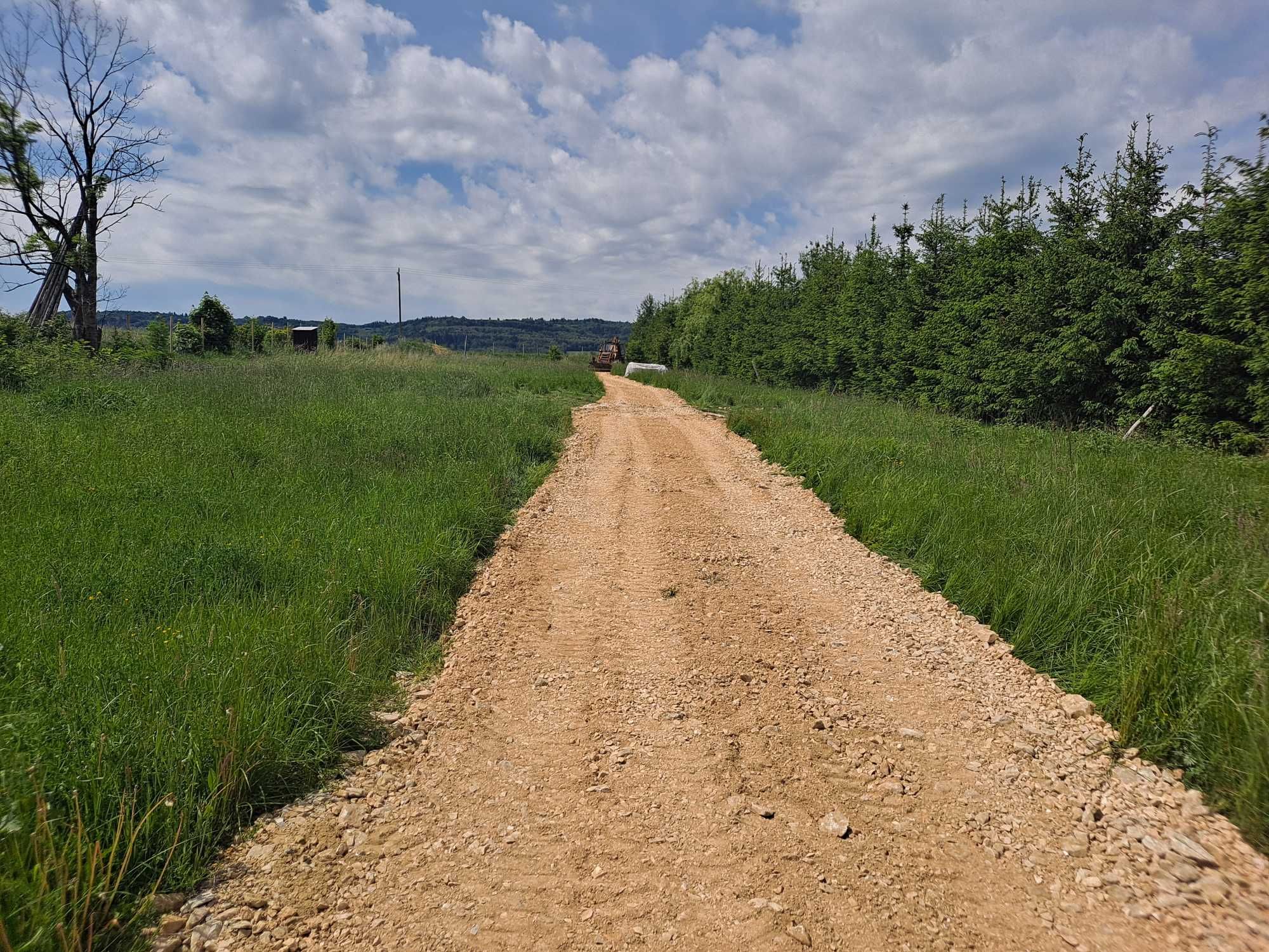 Roboty zimne Usługi Koparko Ładowarka