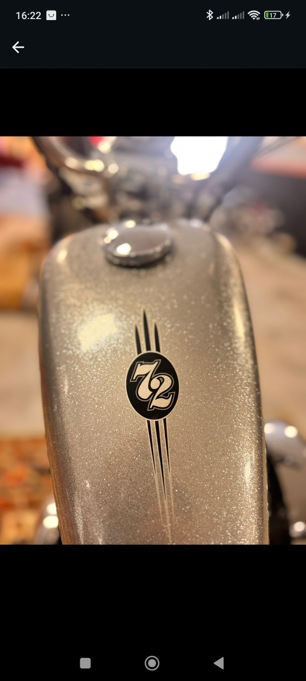 Harley Davidson Sportster 1200 versão 72