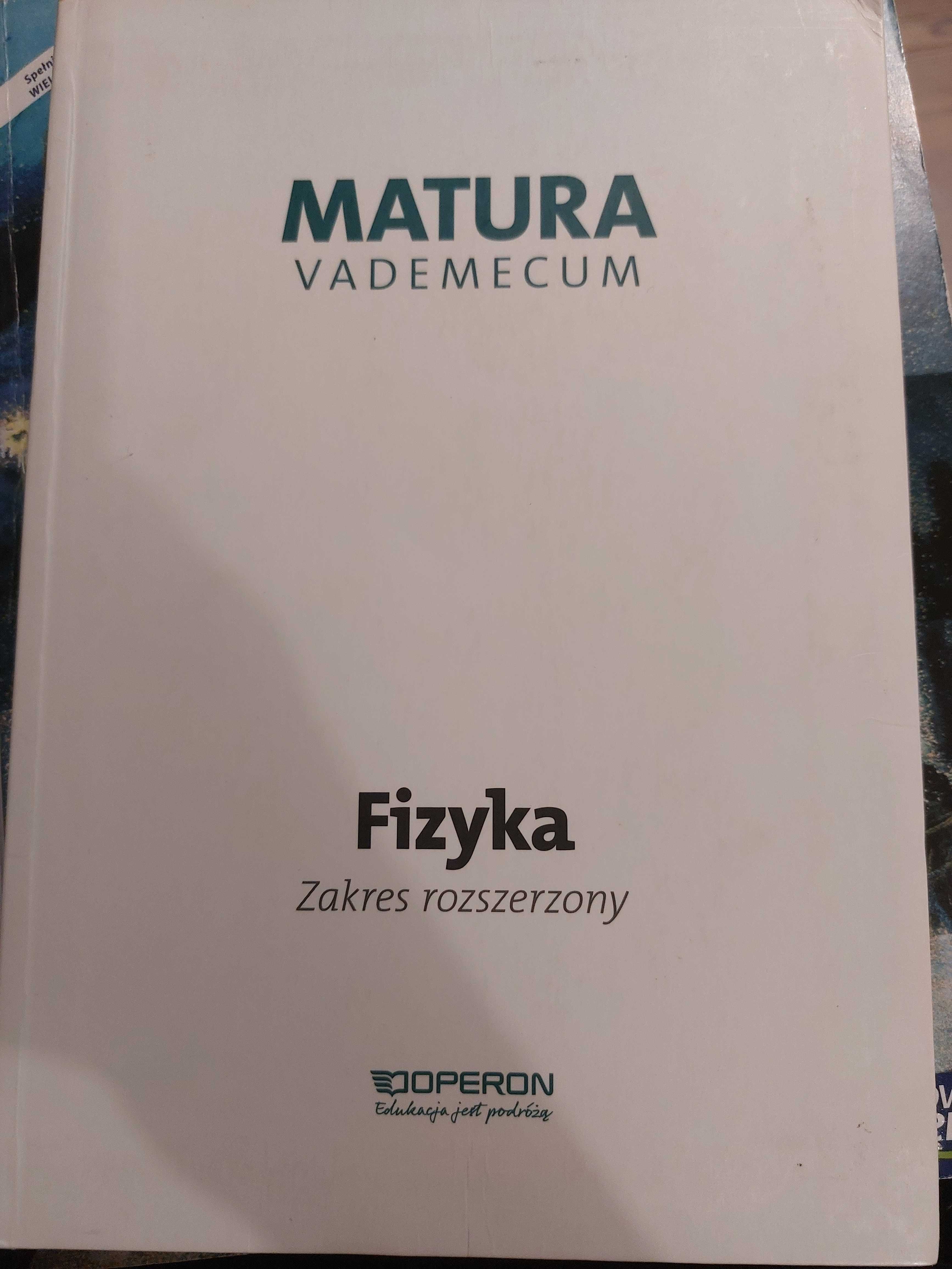 Matura vademecum. Fizyka, zakres rozszerzony, Operon