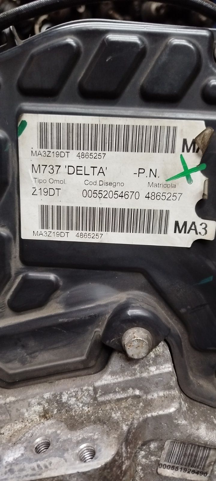Двигатель Z19DT.