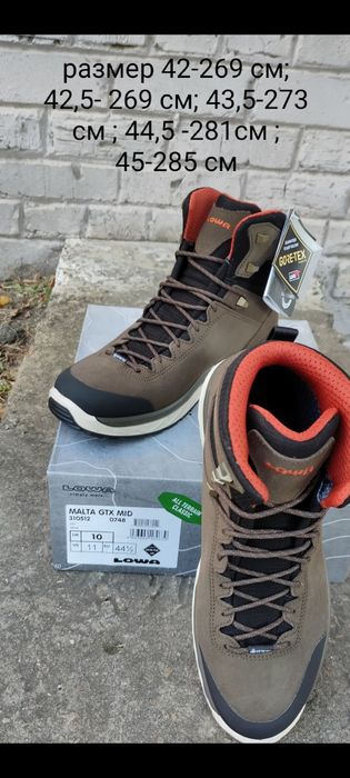 Черевики трекінгові LOWA MALTA GTX MID( оригінал)