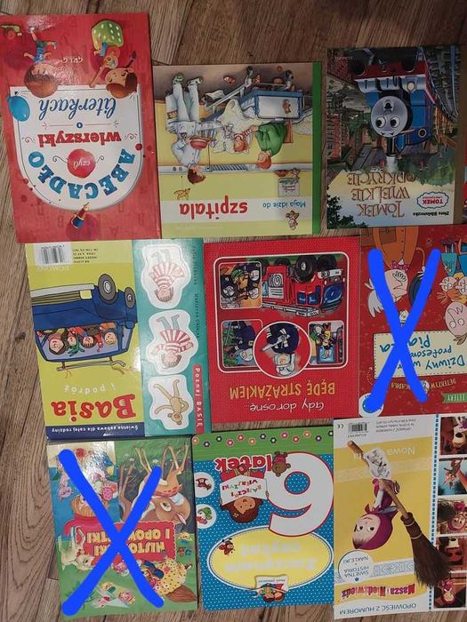 Książki dla dzieci różne, fajne kolorowanki