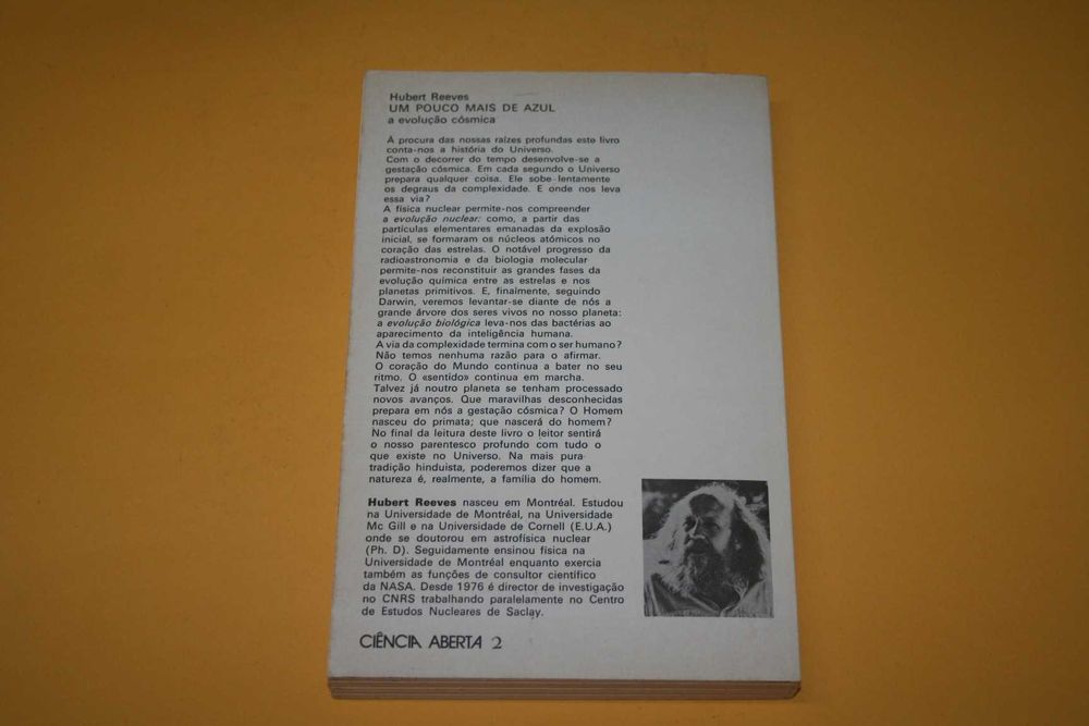 [] Um pouco mais de azul, a evolução cósmica - Hubert Reeves