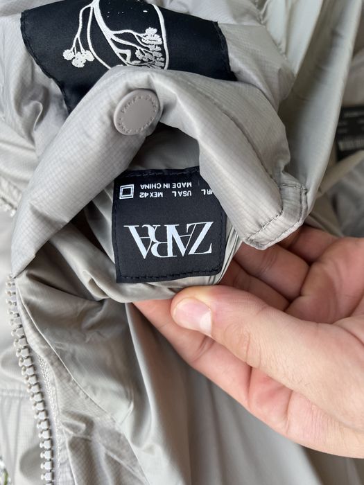 Kurtka puchowa ZARA down jacket puffer nowa z metkami