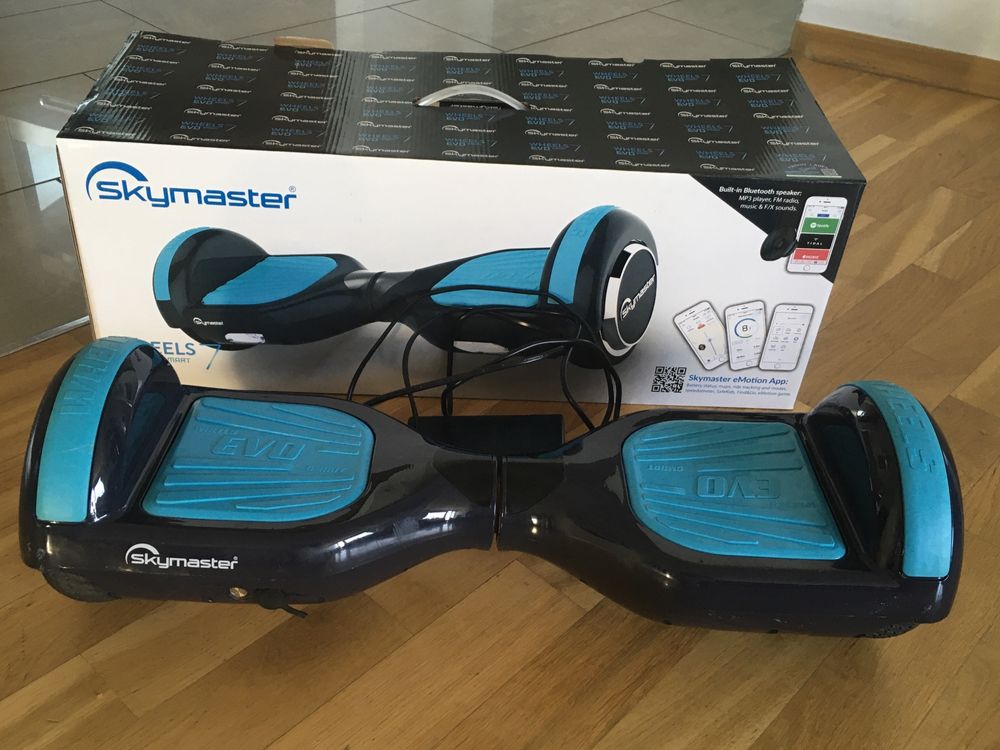 Hoverboard Skymaster Wheels Evo Smart 7, elektryczna deskolrolka