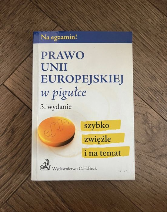 Prawo Unii Europejskiej w pigułce książka