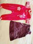 Vestido e pijama bebé