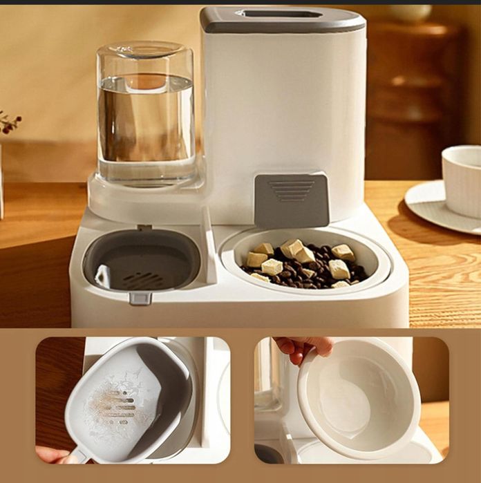 Podajnik automatyczny dla kota psa