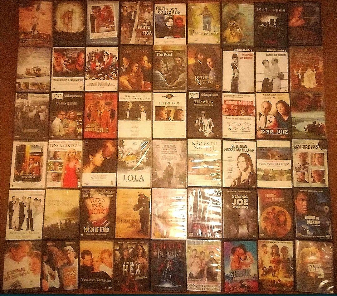 Lote 267 DVD's originais (Lote 7)