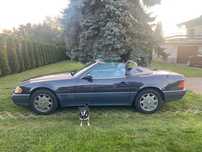 Mercedes-Benz SL Mercedes 500 SL cabrio automat import USA california skóra