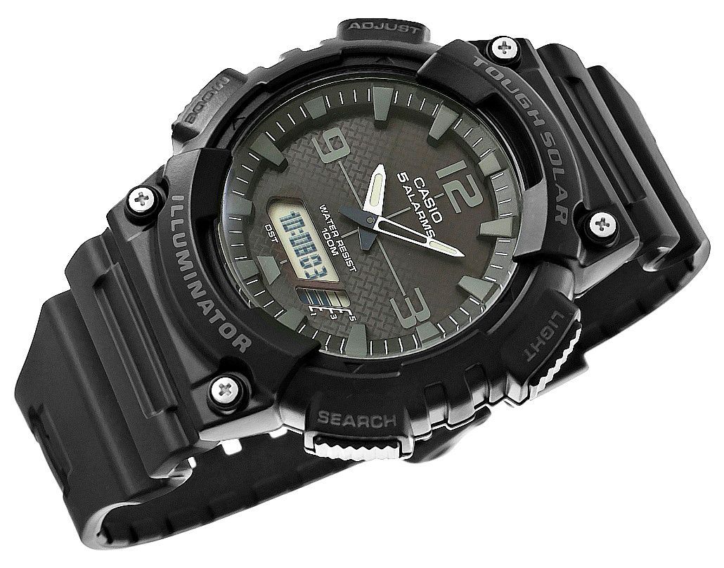 zegarek męski casio solar aq-s810w-1a2vdf