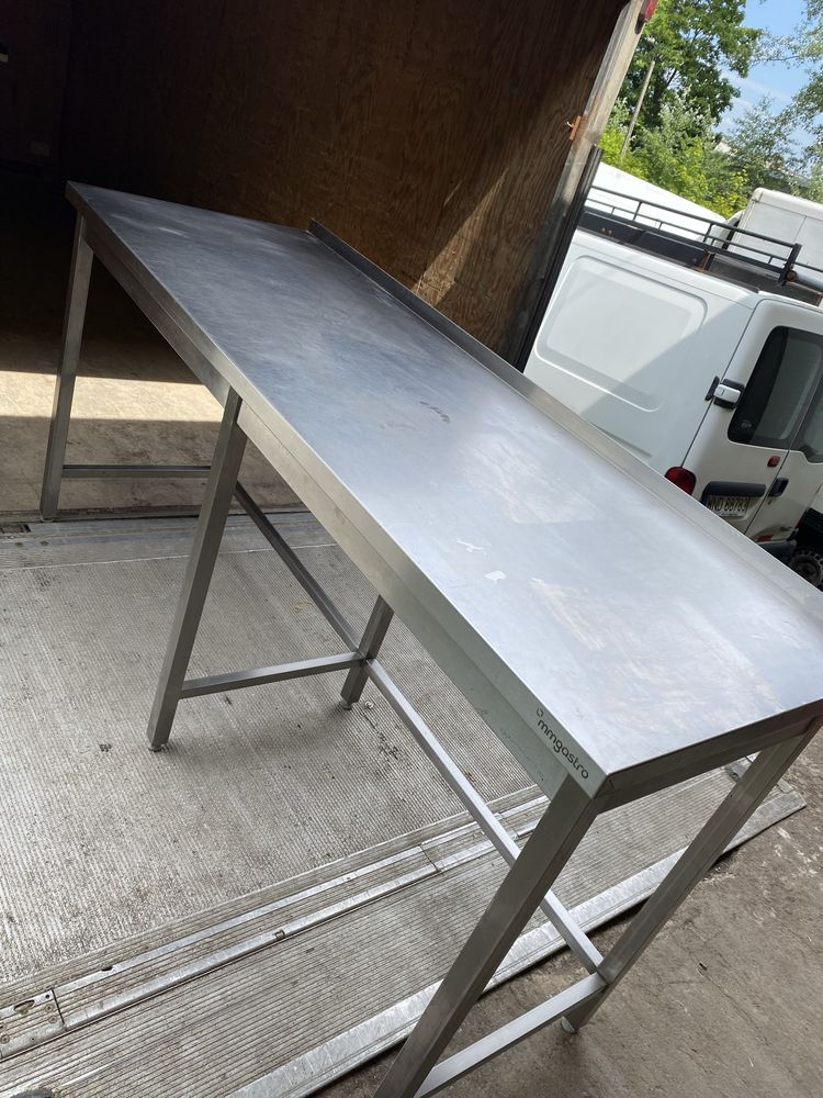 Stół gastronomiczny 200 cm z nadstawką