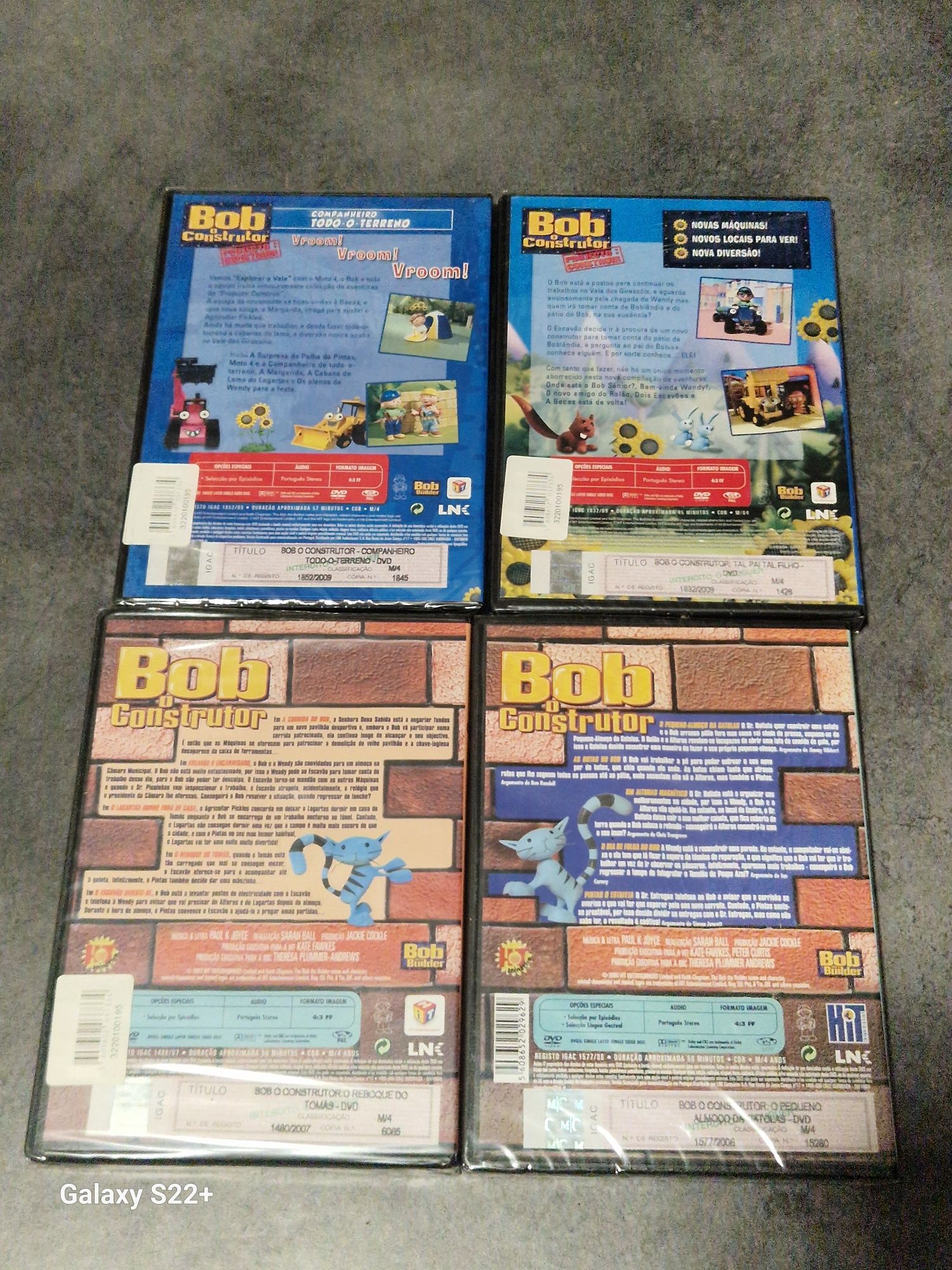 Dvds bob o construtor