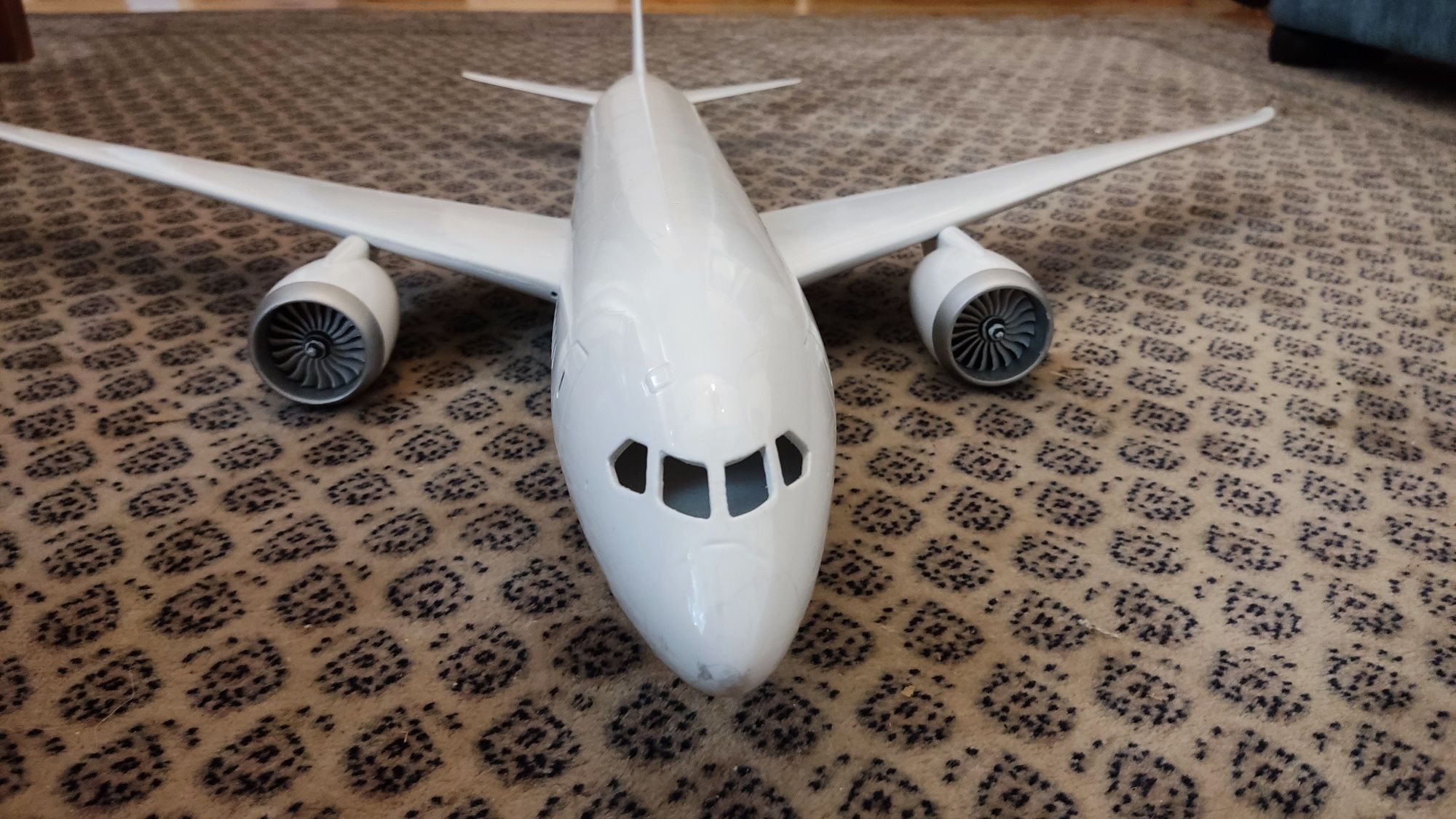 Boeing 787-8 Dreamliner skala 1:70 3d PLA druk 3D samolot modelarstwo