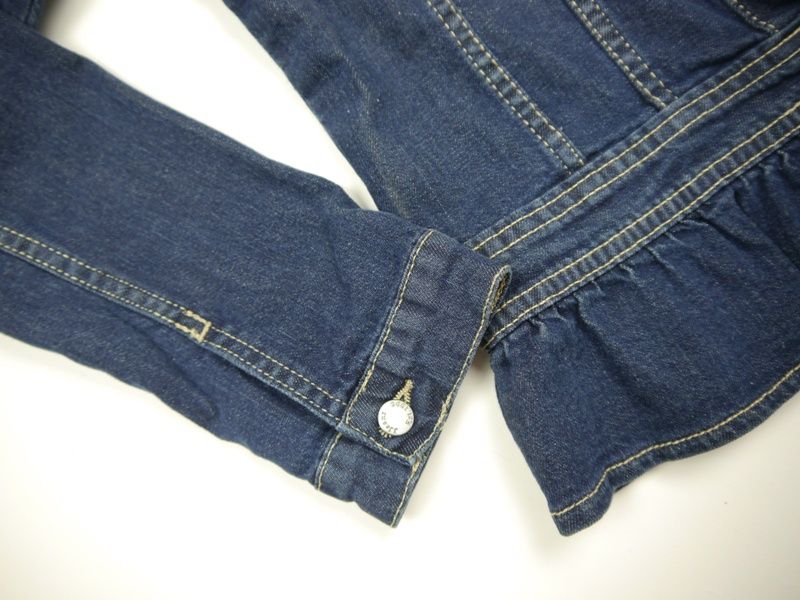 JASPER CONRAN JEANS kurtka dżinsowa granatowa  13 L 152/158