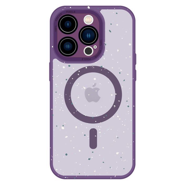 Tel Protect Magnetic Splash Frosted Case Do Iphone 11 Fioletowy
