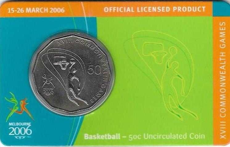 Austrália - - - "Melbourne - XVIII Jogos da Commonwealth" - - - Moedas