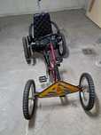 Gokart, rower czterokołowy dla dzieci