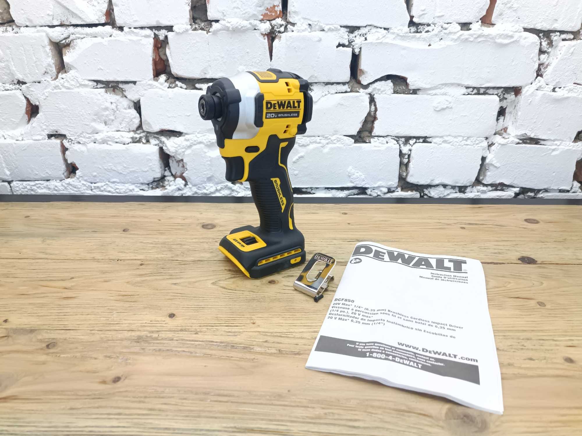 DeWalt 20v DCF850 Імпакт (безщіточний)  з США Оригінал MADE IN MEXICO