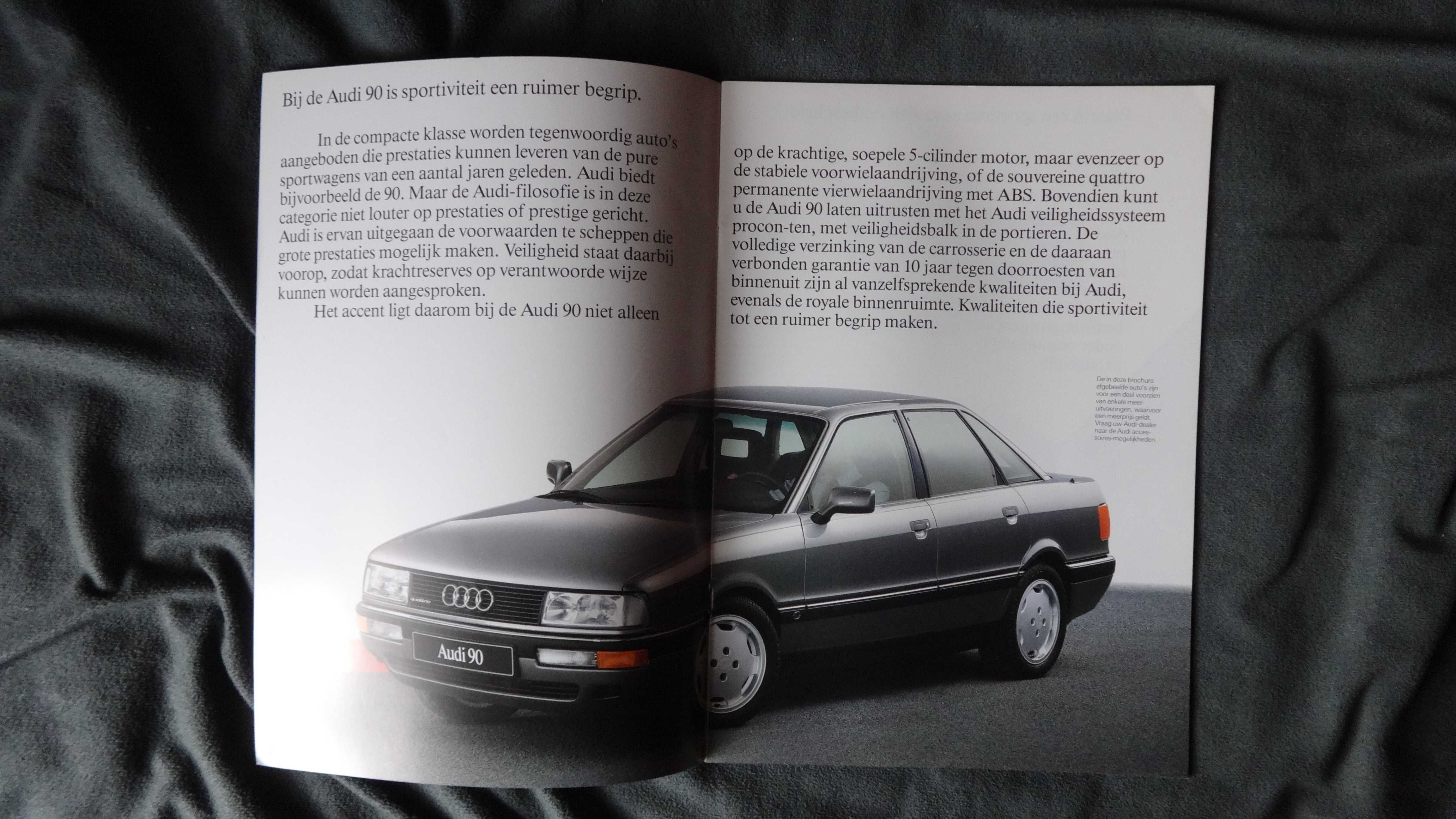 Prospekt Audi 90