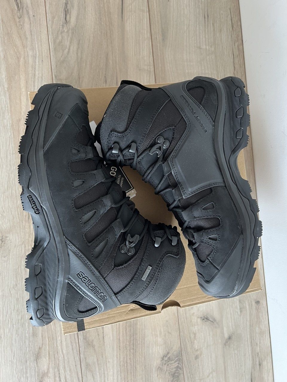 Salomon 4d quest gtx gore-tex черевики берці шкіряні оригінал