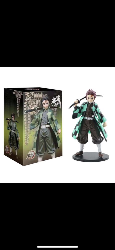 Figuras one piece e demon slayer