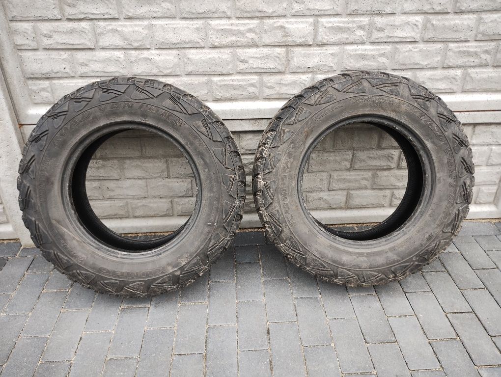 2 Opony  kumho venture MT 225/75 r16