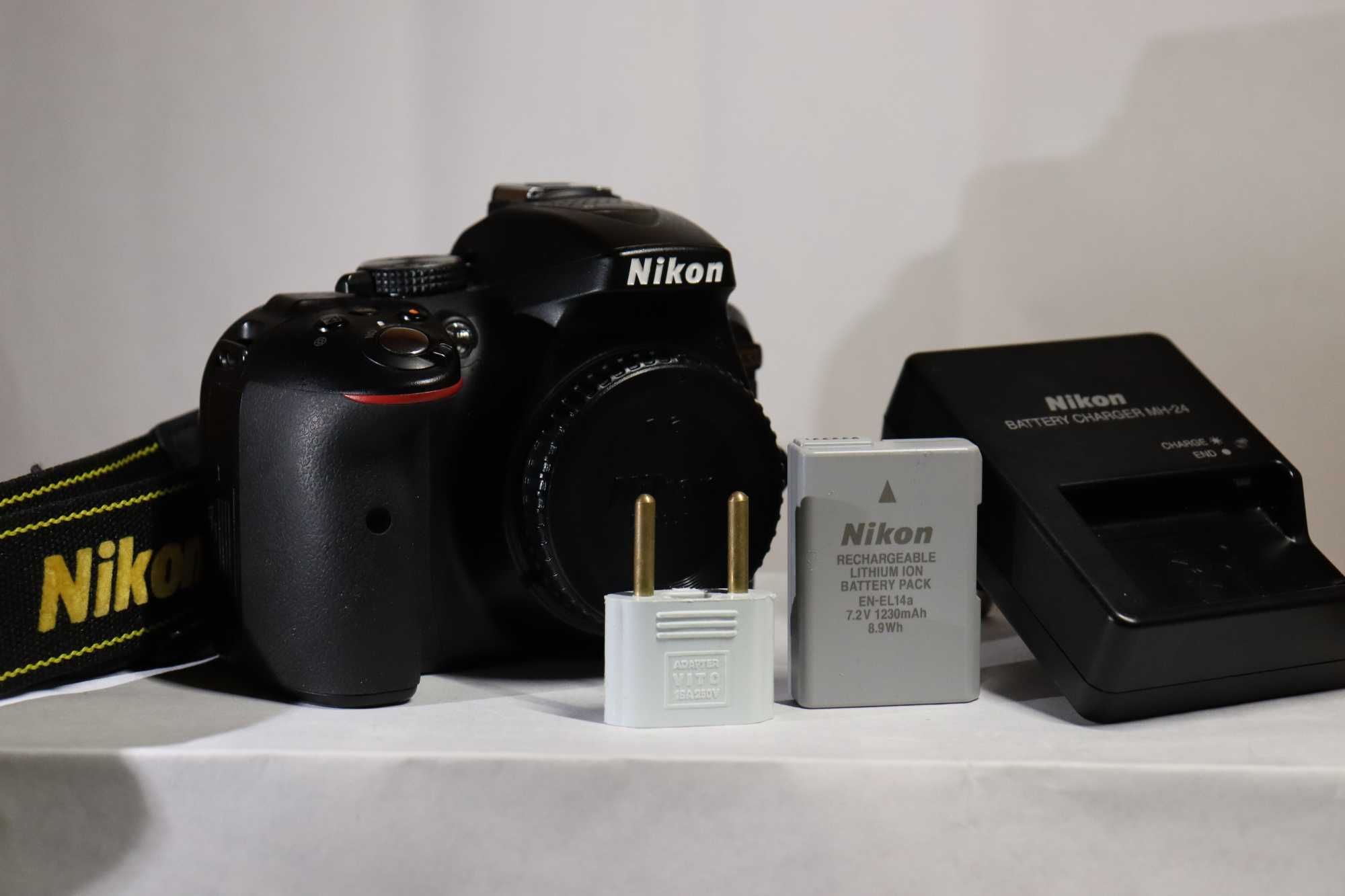 Aparat Nikon 5300 kit, używany (w idealnym stanie)