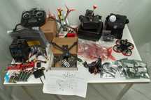 Zestaw fpv (nazgul, google, beta 95x, naked GoPro 7 Black)