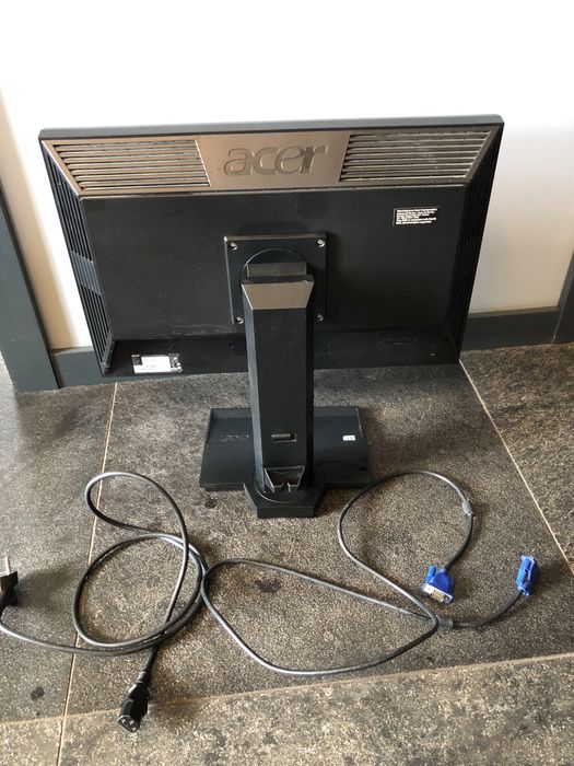 Monitor ACER B223W 22" 1680x1050 DVI D-SUB czarny