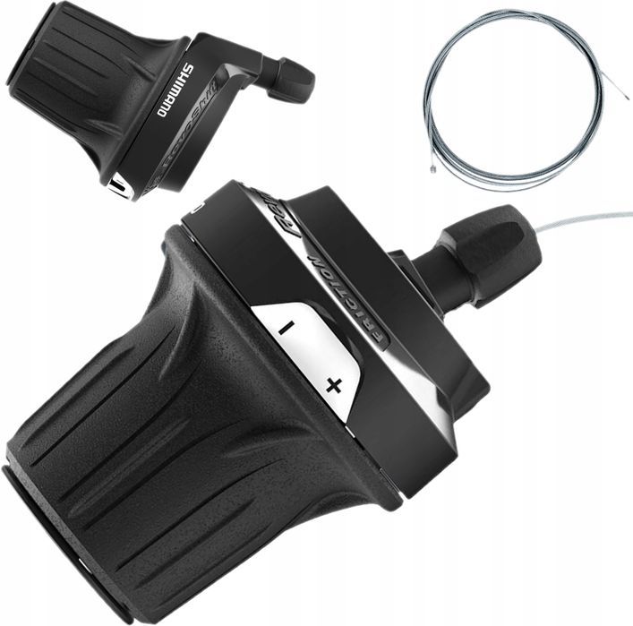 Manetka Shimano Tourney SL-RV200 RevoShift 3rz + Linka Oryginał