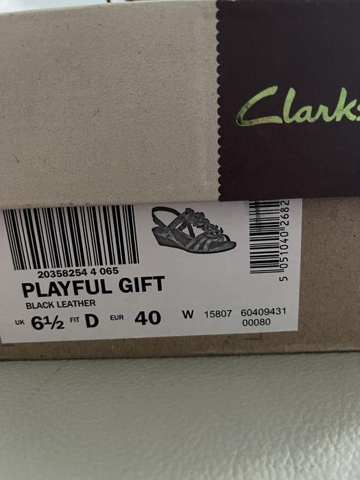 Sandały Clarcs rozm.38