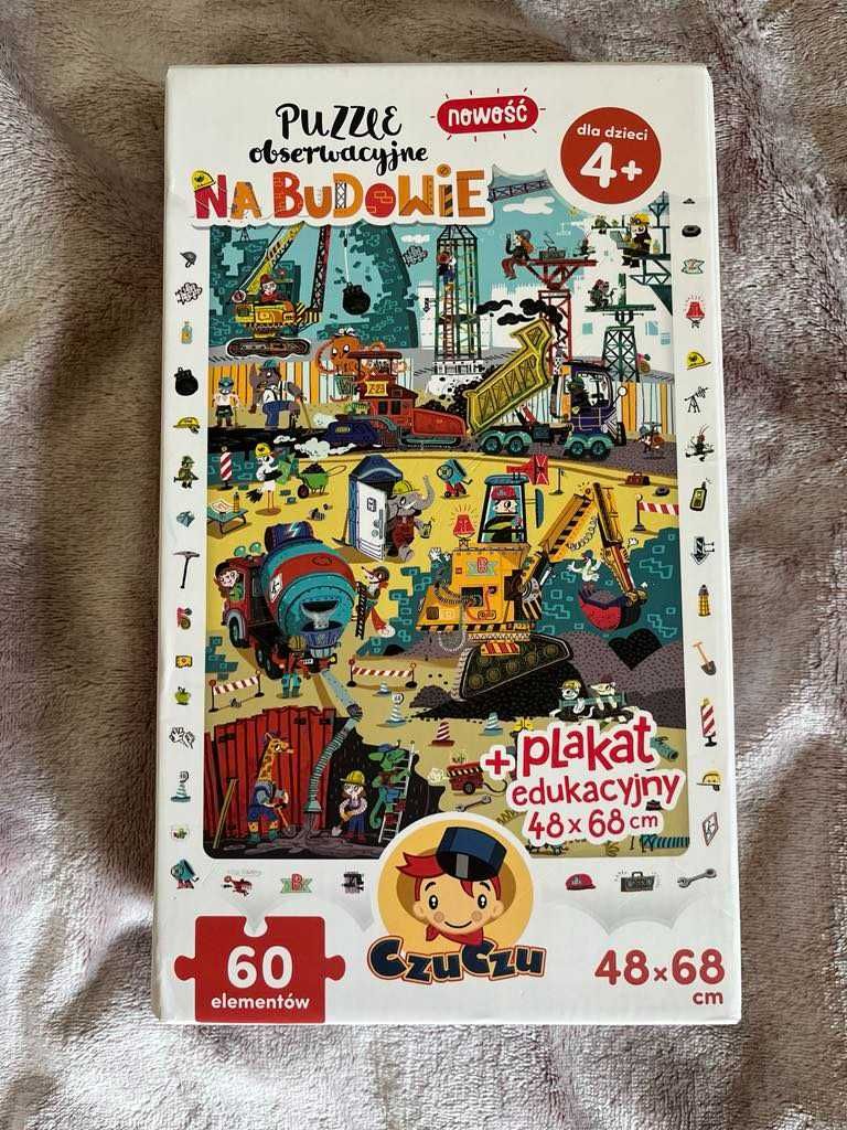 Puzzle obserwacyjne CzuCzu - Na budowie