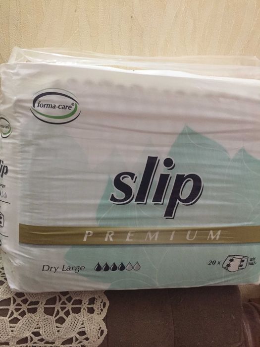 Памперсы  раз L "  Forma care" =20шт