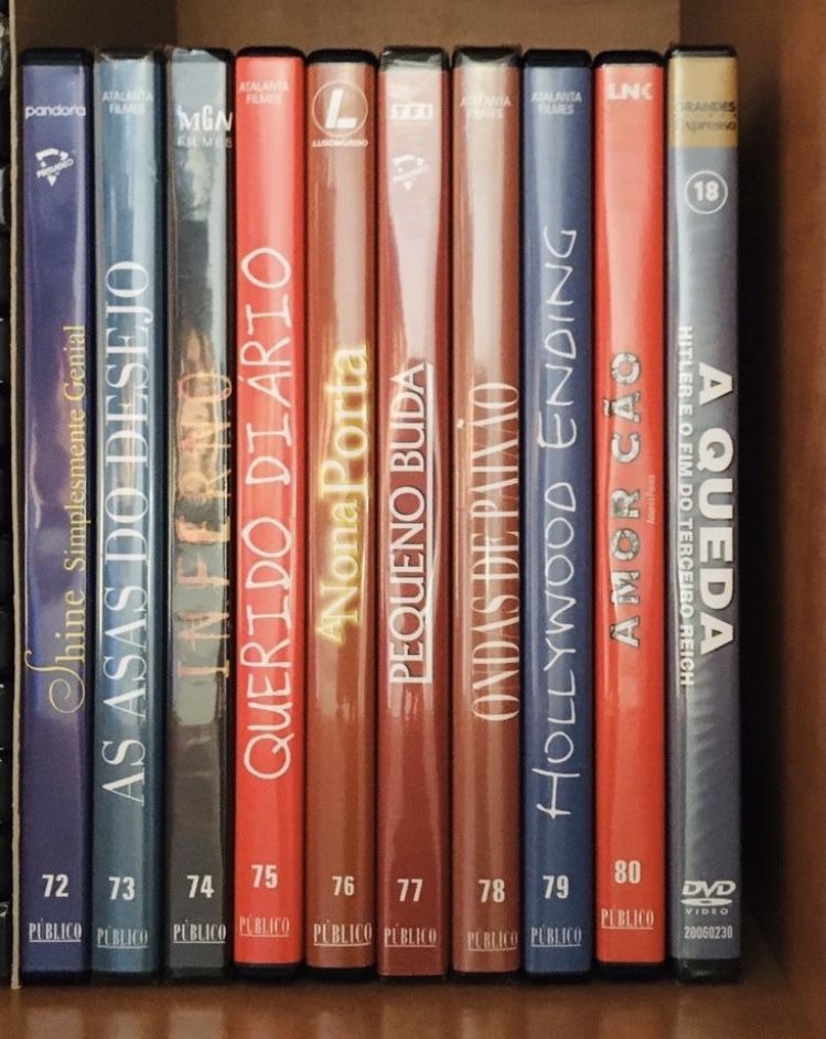 DVD 's (coleção) filmes vários_NOVOS (Público e outros)