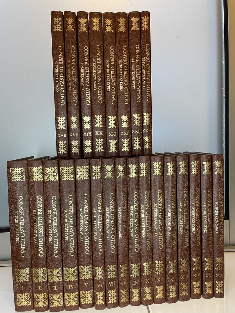 Obras escolhidas de Camilo Castelo Branco. 24 volumes