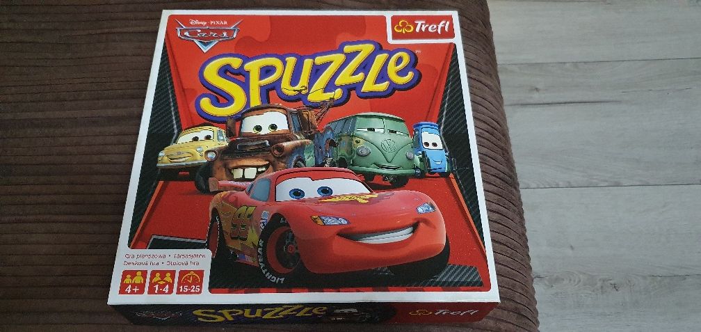 Trefl spuzzle gra auta cars