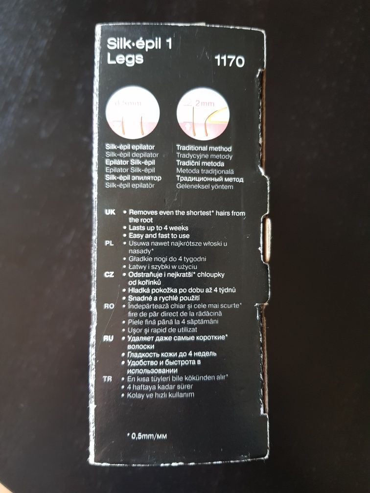 Depilator Braun Silk-epil 1