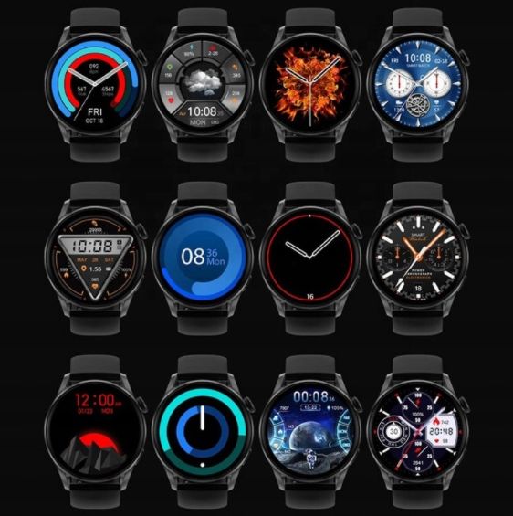 Smartwatch Zegarek Rozmowy Ekg 2 Paski Pl Menu O2 - Czarny