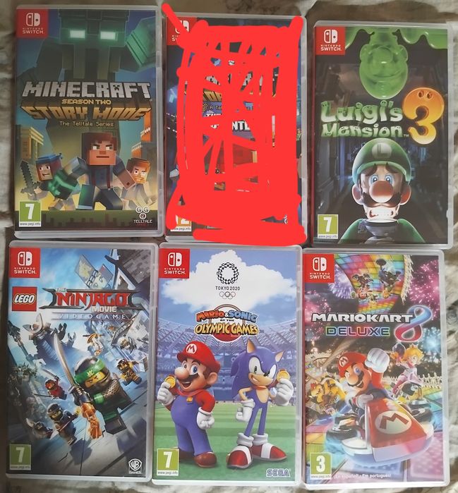 Jogos de nintendo switch