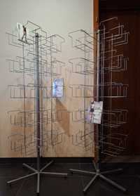 Stojak NA RAJSTOPY, obrotowy ekspozytor do opakowań rajstop, 150 x60cm