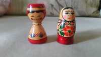 Маленькие куколки в виде матрёшек советские СССР, цена за две