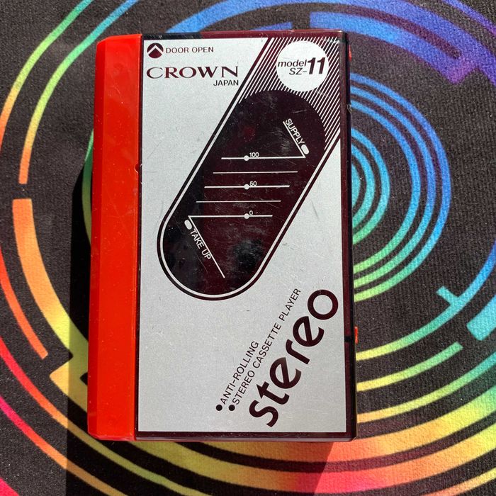 Касетний плеєр CROWN Japan SZ-11 та інші