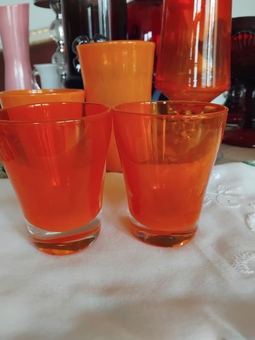 Szklanki, piękny kolor stan idealny