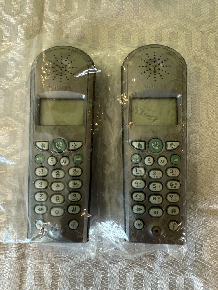 Telefon bezprzewodowy PHILIPS DECT – zestaw 2 sztuki
