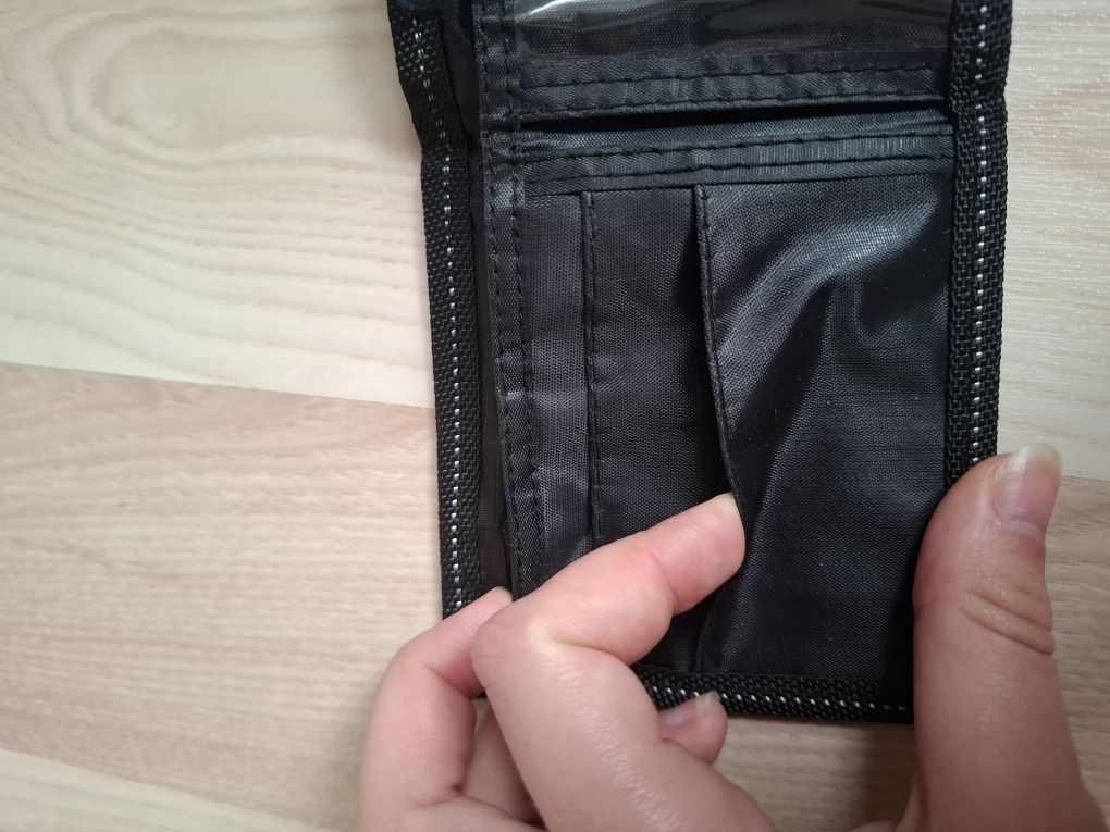Mały portfelik portfel w szkocką kratę